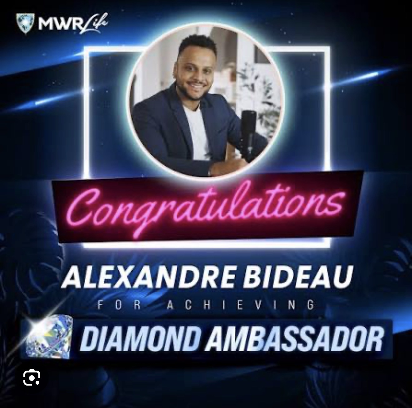 Portrait de Alexandre Bideau, Diamond Ambassador — Triple Diamond