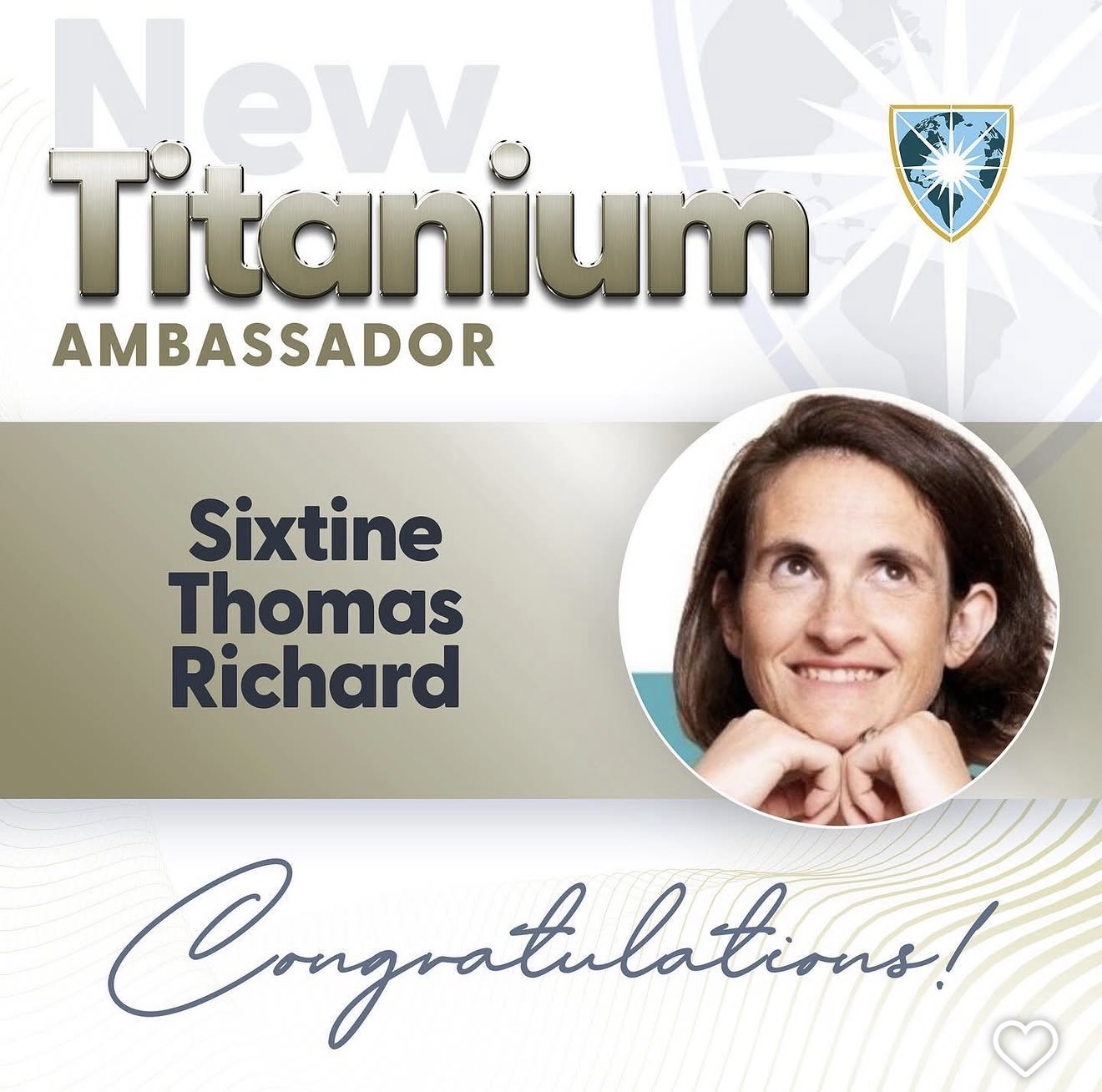 Portrait de Sixtine Thomas Richard, Titanium Ambassador — France
